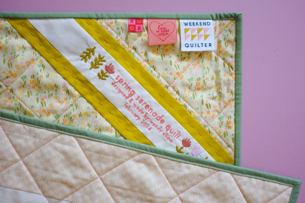 quilt along sample